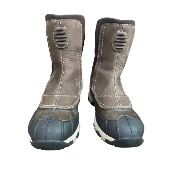 L.L. Bean Tex 2.5 Womans Brown Black Waterproof Winter Boots Sz 7.5M SKU 9402 - Picture 9 of 14